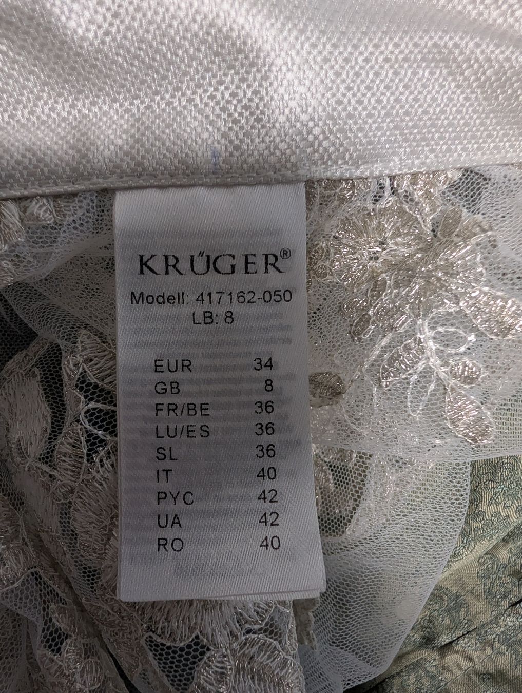 Krüger Vestiti: Krügel Madl Dirndl inkl. Handtasche – Nuovo (secondo la descrizione) da Triesen venduto da Cooco 2