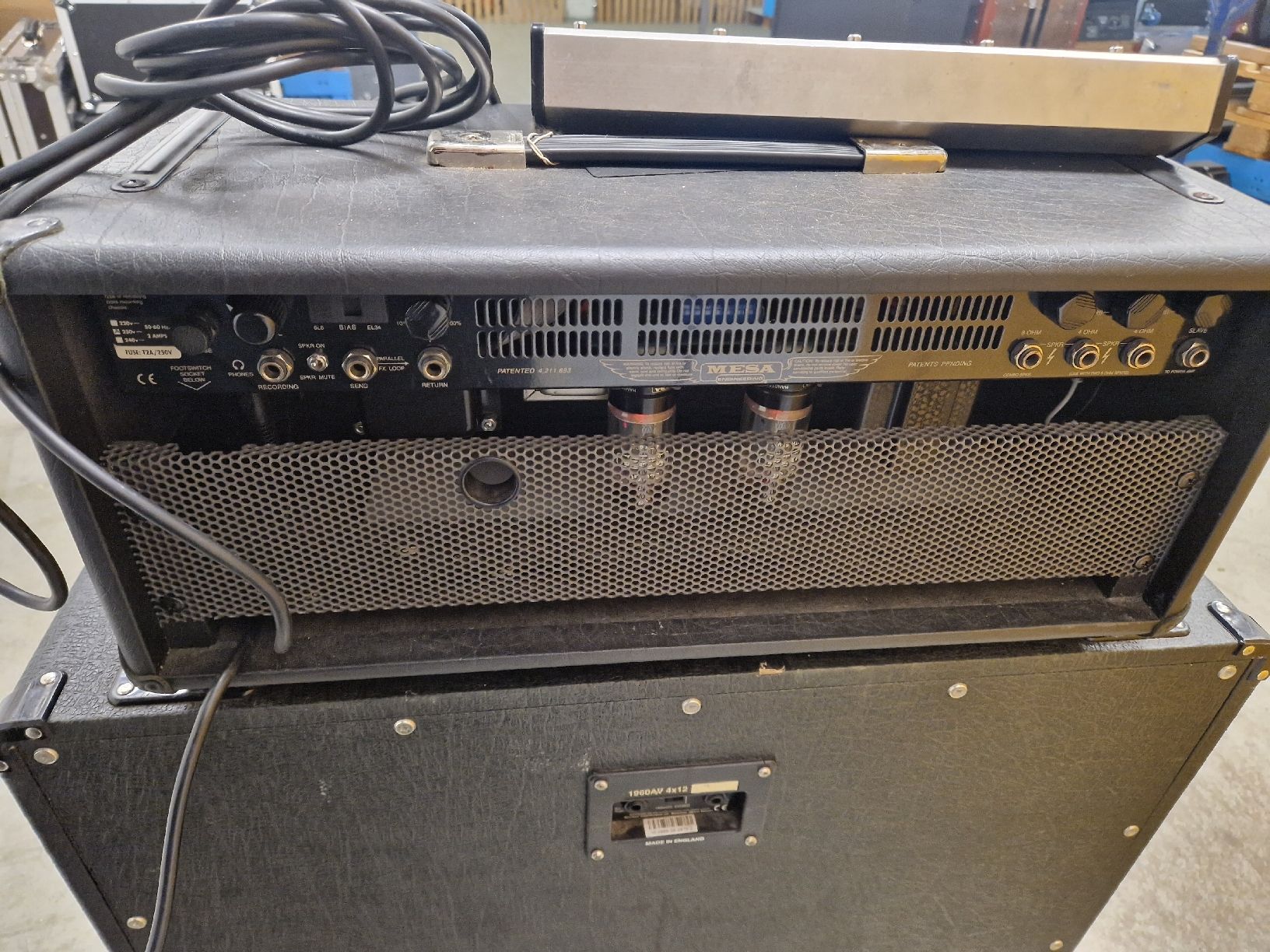 Mesa Boogie Amplificatori: Mesa Boogie Nomad Top inkl. Case und Original Pedal – Usato da Kölliken venduto da dom_d57l 2
