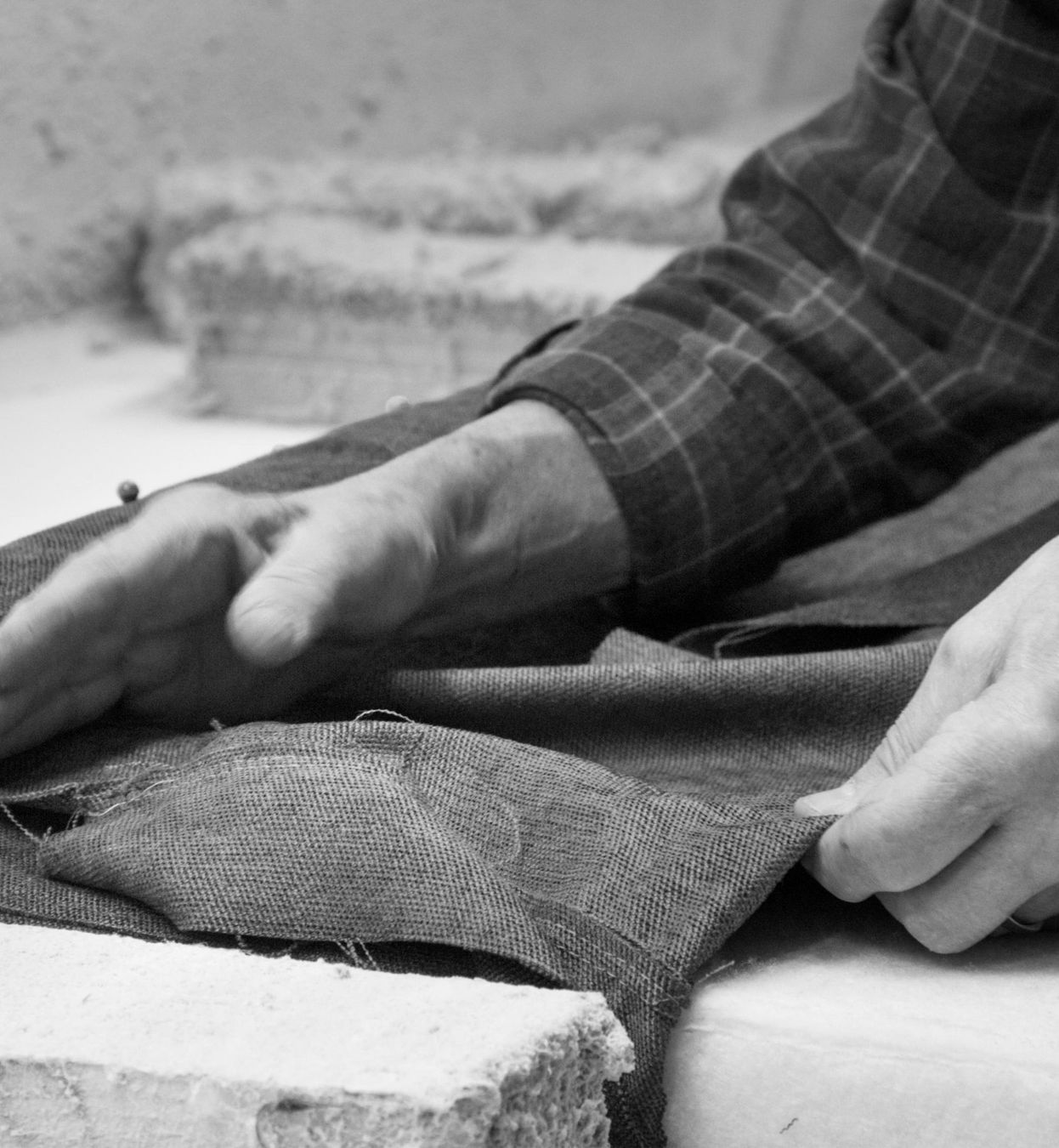 Poltrone: Sessel + Hocker Five | Leder Brandy | Gestell natur lackiert – Nuovo e nell'imballaggio originale da Erlen venduto da casaterra 7
