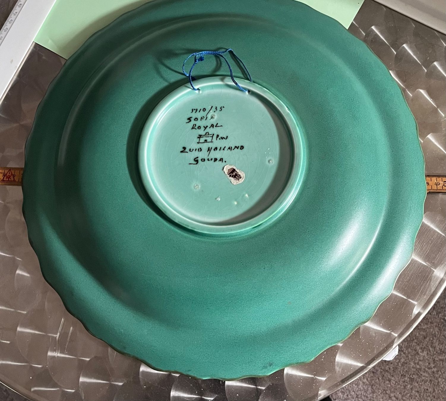 Servierplatten: GOUDA Wandteller Platte – Gebraucht aus Utzenstorf von bjse 4