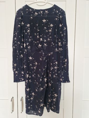 Tara Jarmon Robe Étoiles T.36 Soie -