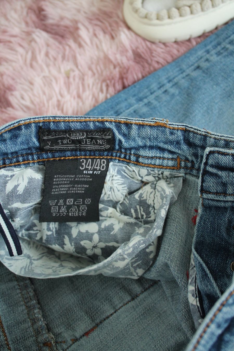 Jeans: Coole Jeans 🎀 Regular Denim Hose Destroyed – Nuovo (secondo la descrizione) da Hüttwilen venduto da pinti55 7