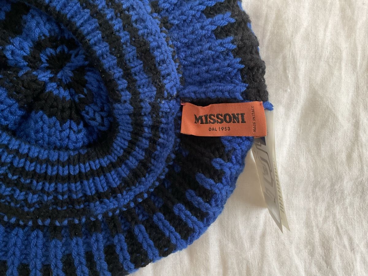 Missoni Copricapi, berretti & cappellini: Missoni Beret, Mütze – Usato da Zürich venduto da -Panoptikum- 1