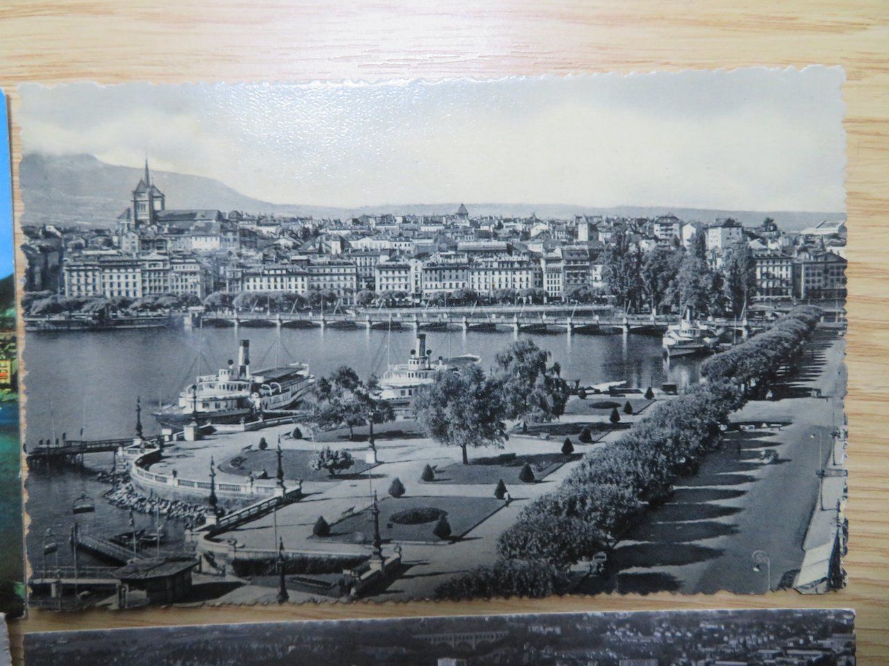 Cartoline postali: Genf / Genève 7 Ansichtskarten, 5x gelaufen – Usato da Spreitenbach venduto da heitersberg54 2