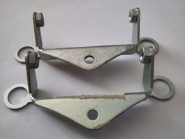 Lampenhalter Piaggio Ciao PX 1Paar neu