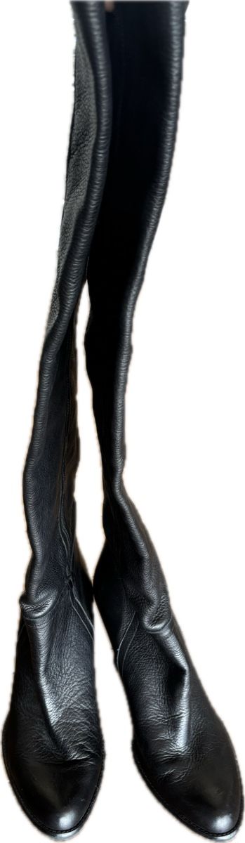 Scarpe da donna: Cuissardes cuir noir Bernies 40 – Nuovo (secondo la descrizione) da Dotzigen venduto da SecondHandGems 5