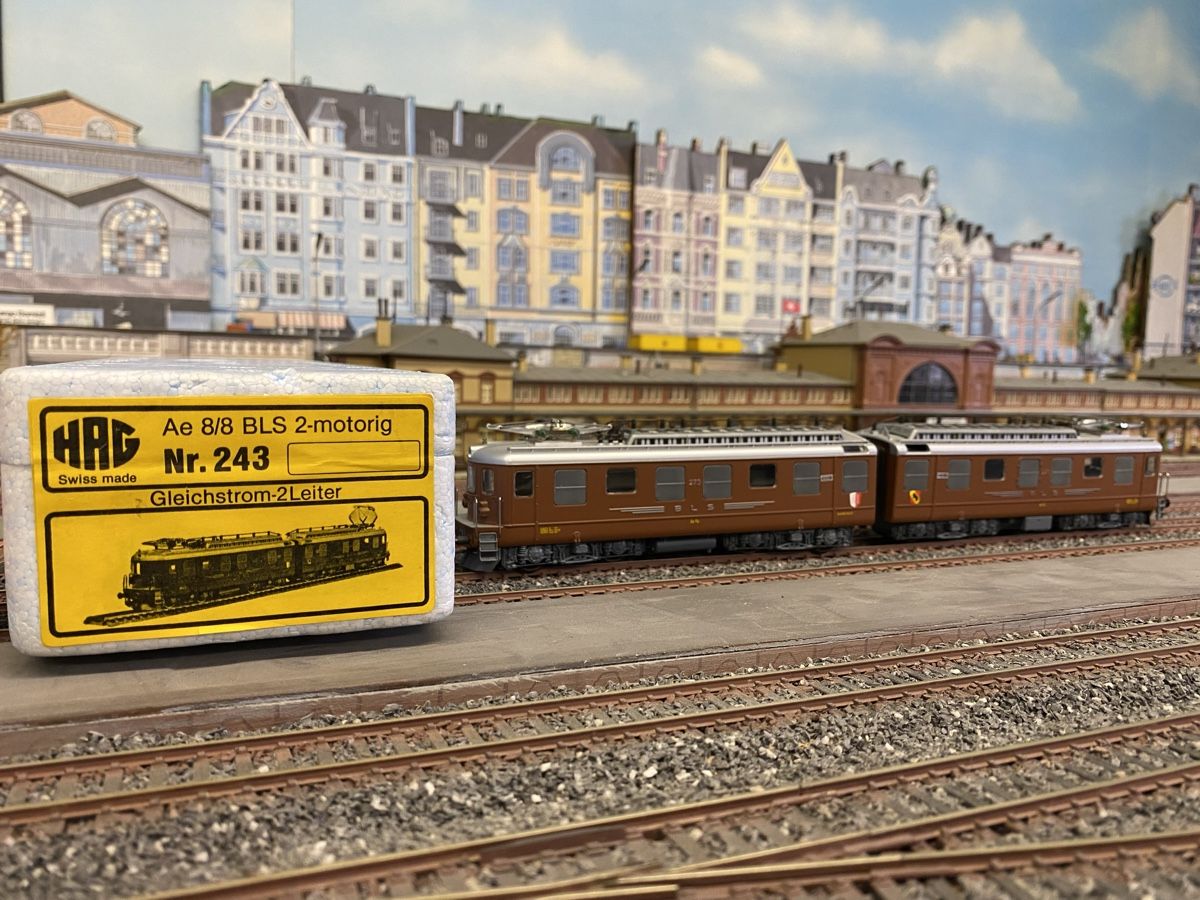 Hag Modelleisenbahnen: HAG 243 Ae 8/8 BLS H0 – Gebraucht aus Glattpark (Opfikon) von anywaya23 1