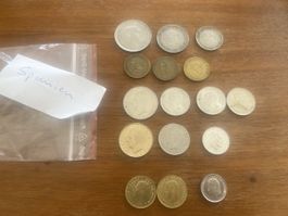 Münzen aus Spanien