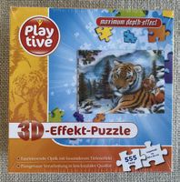 Playtive 3D-Effekt Puzzle, 555 Teile, neuwertig