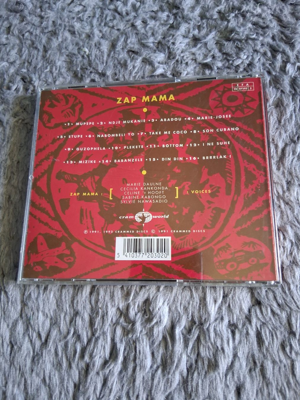 CD: ZAP MAMA       CD – Usato da Wetzikon ZH venduto da Ramones01 1