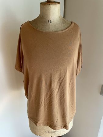 S.Oliver Shirt Gr. M in Camelbraun