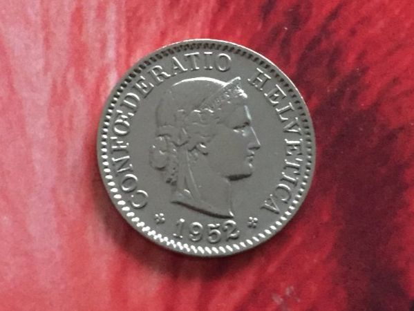 Tutti le monete: 5 Rappen 1952 -vz – Usato da Elsau venduto da herbybay