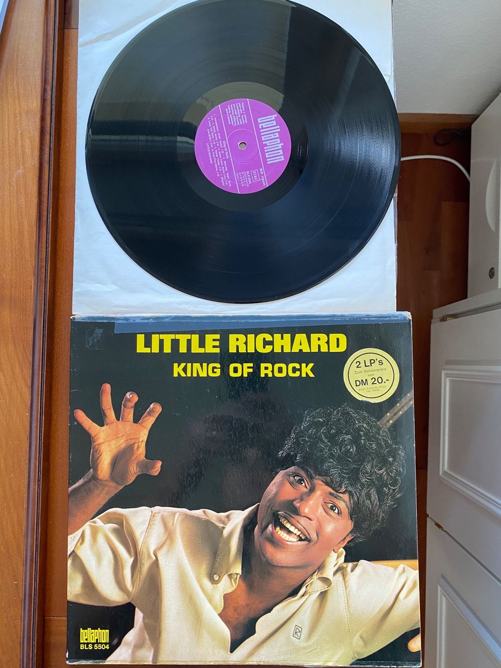 Little Richard King of Rock vintage Vinyl 2 LPs bellaphon (Gebraucht ...