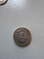1 Franken 1904 Helvetia Silber Zustand gebraucht
