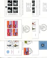 1974 Entwürfe 4 verschiedene Exemplare