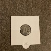 5 Rappen Münze, Jahrgang 1897, Schweiz, Top