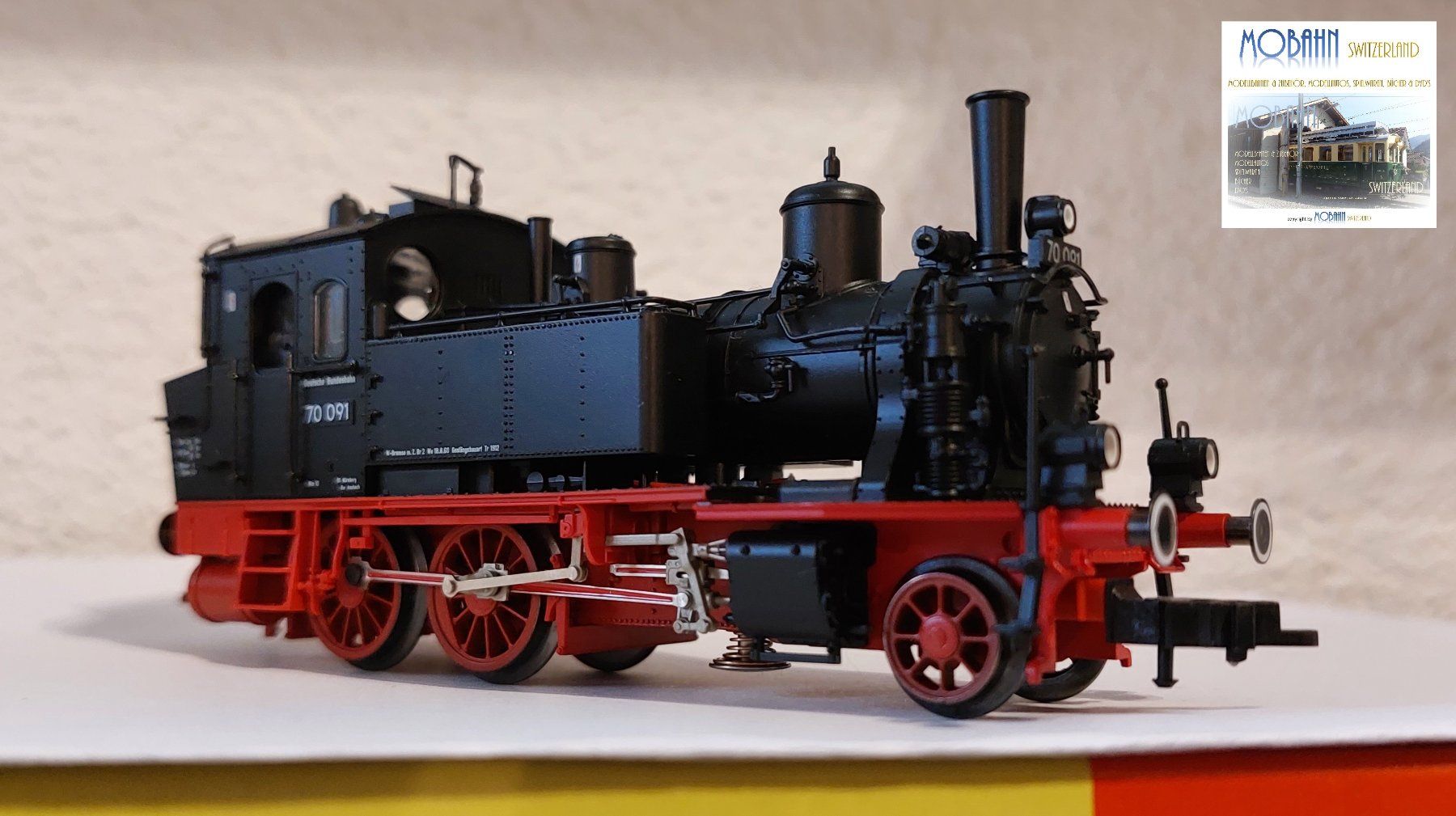 Fleischmann Modelleisenbahnen: Fleischmann 4070 - Tenderlok BR 70.0 der DB mit DSS – Neu (gemäss Beschreibung) aus Rotkreuz von MOBAHN-1zu87 2
