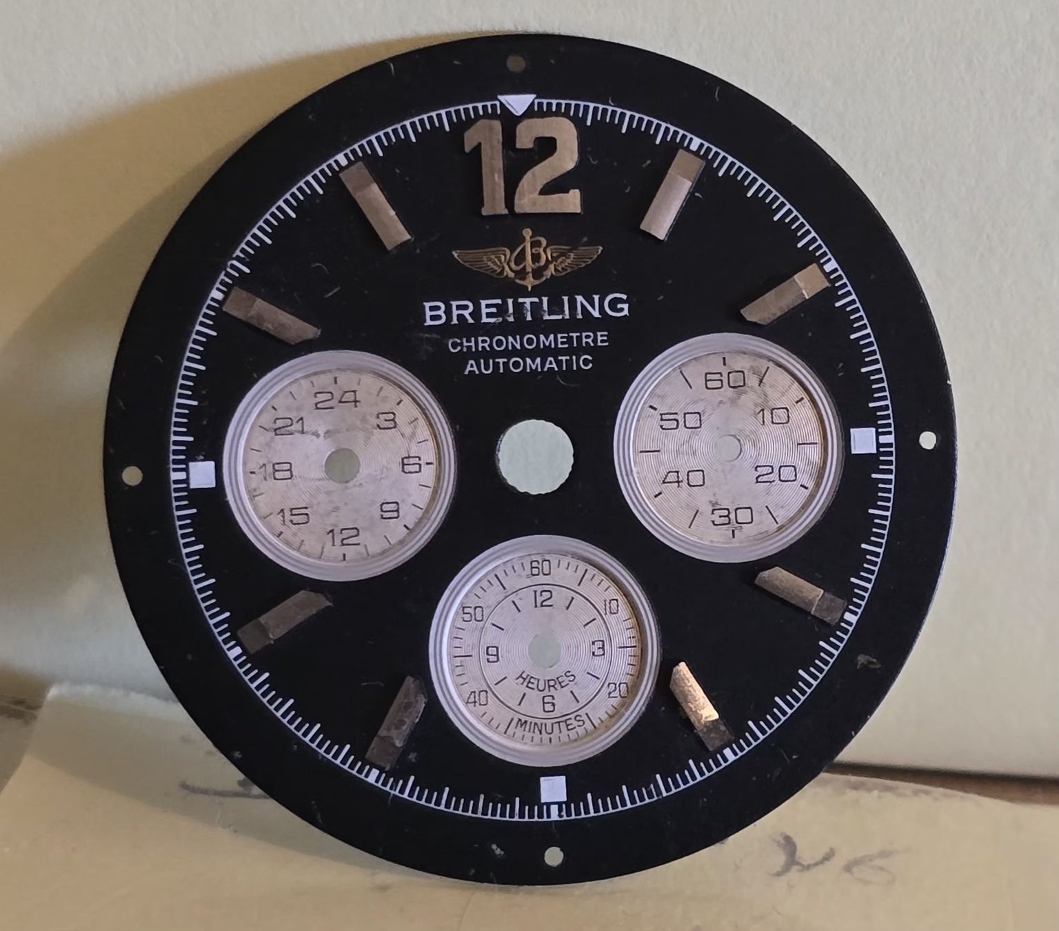 Breitling Orologi: Cadran Breitling Chronometre Automatic  Vintage – Usato da Grand-Lancy venduto da Montre-Swiss 1