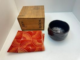 Teeschale Japan Chawan Keramik-  20. Jh. „Raku"