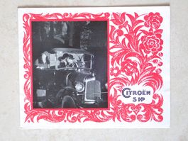 Citroen 5 HP - Schweizer Prospekt ca. 1923 - AC 203 - A003