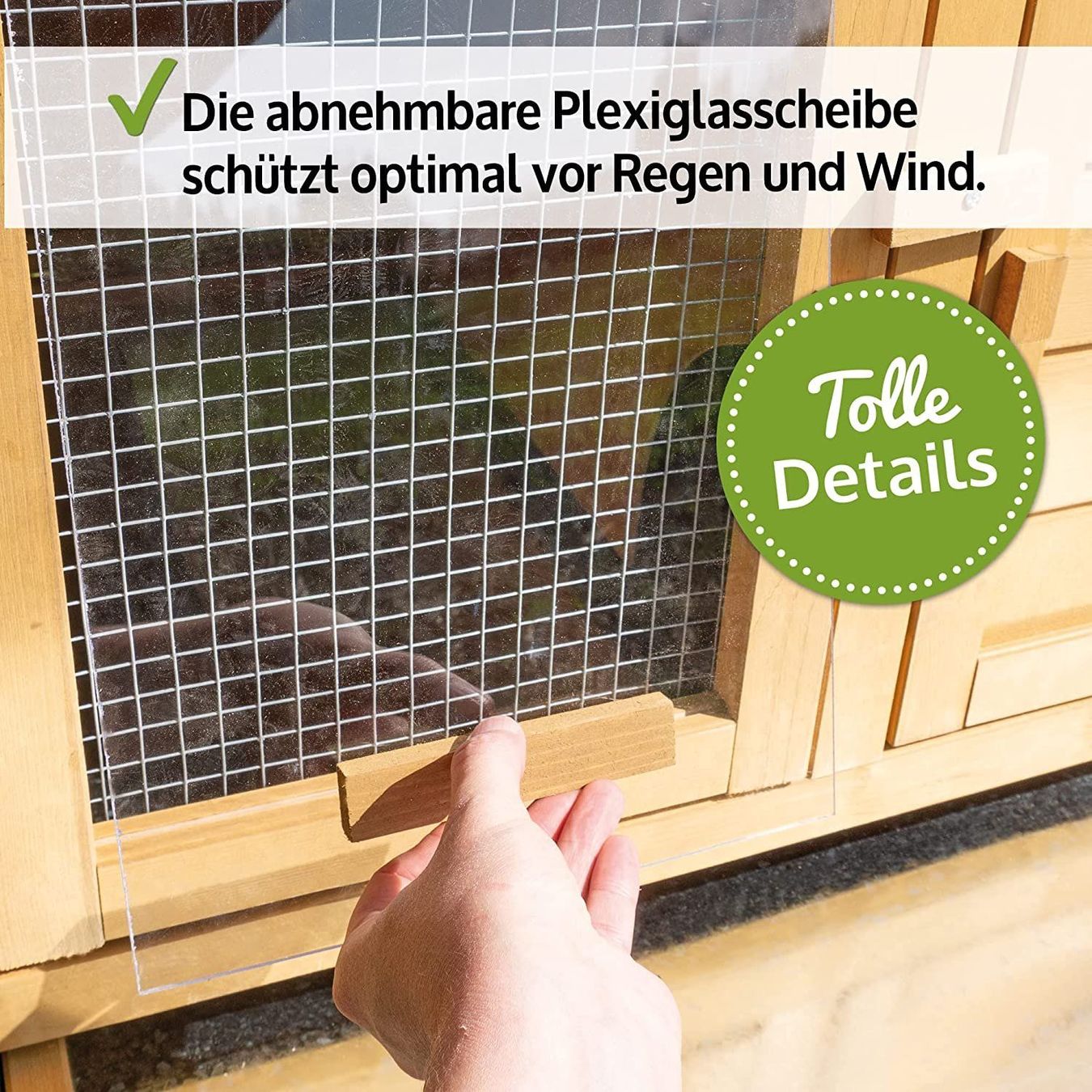 Gabbie, trasporto & Sicurezza: Kaninchenstall, Hasenfarm, Hasenstall – Nuovo e nell'imballaggio originale da Malters venduto da chaufhuesli 4