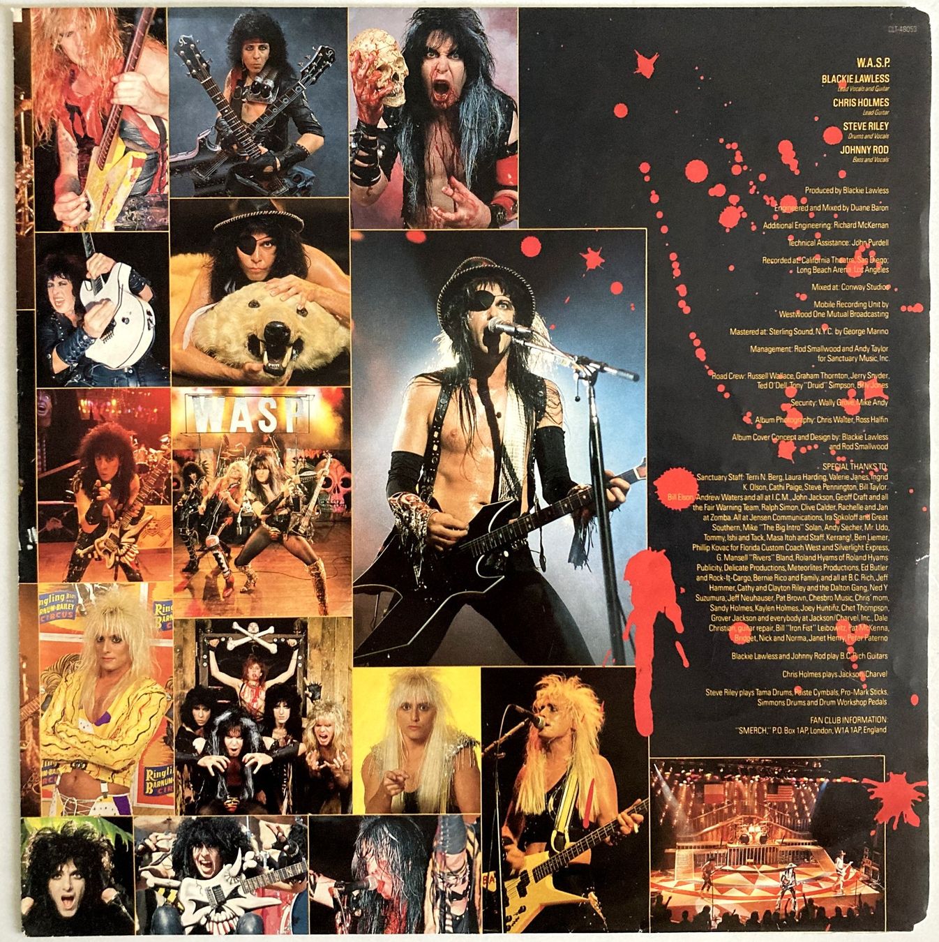 Schallplatten: W.A.S.P. - LIVE... IN THE RAW – Gebraucht aus Bottens von hotter-than-hell 2