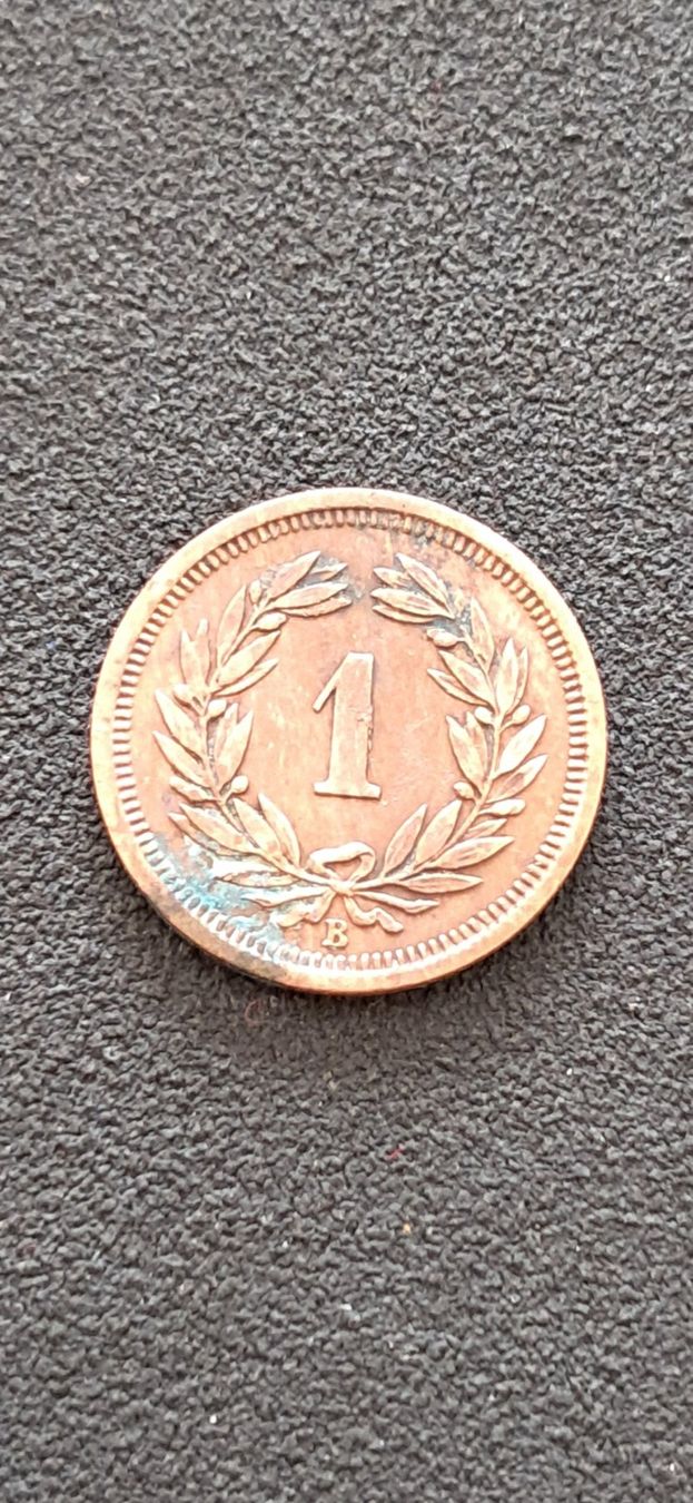 Toutes les monnaies: 1 Rappen 1919 CH – D'occasion à Lufingen par E-Auktion 1