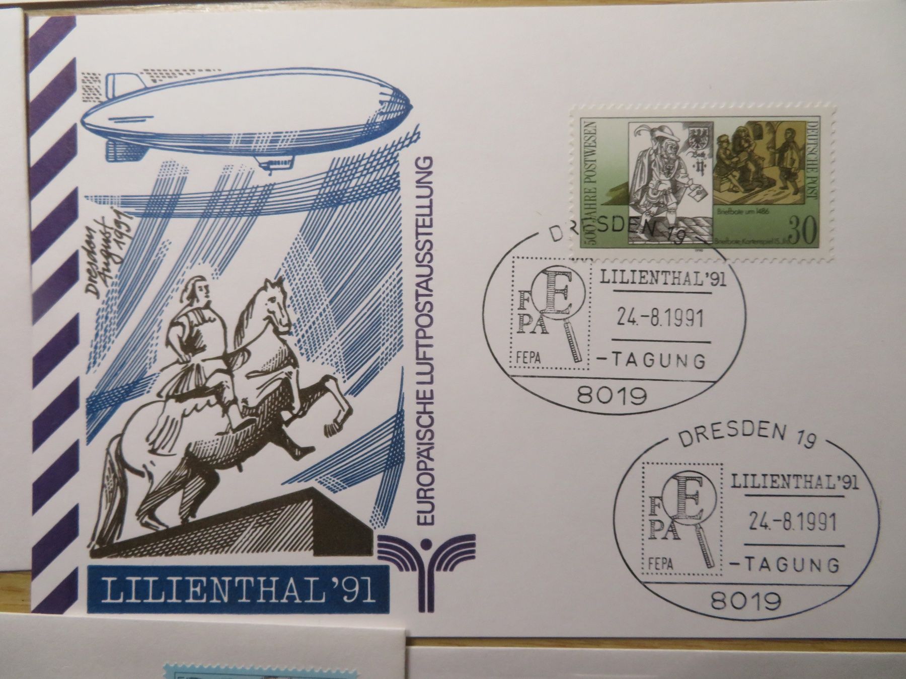 Alle Briefmarken: Otto Lilienthal 10 Belege – Gebraucht aus Spreitenbach von heitersberg54 5