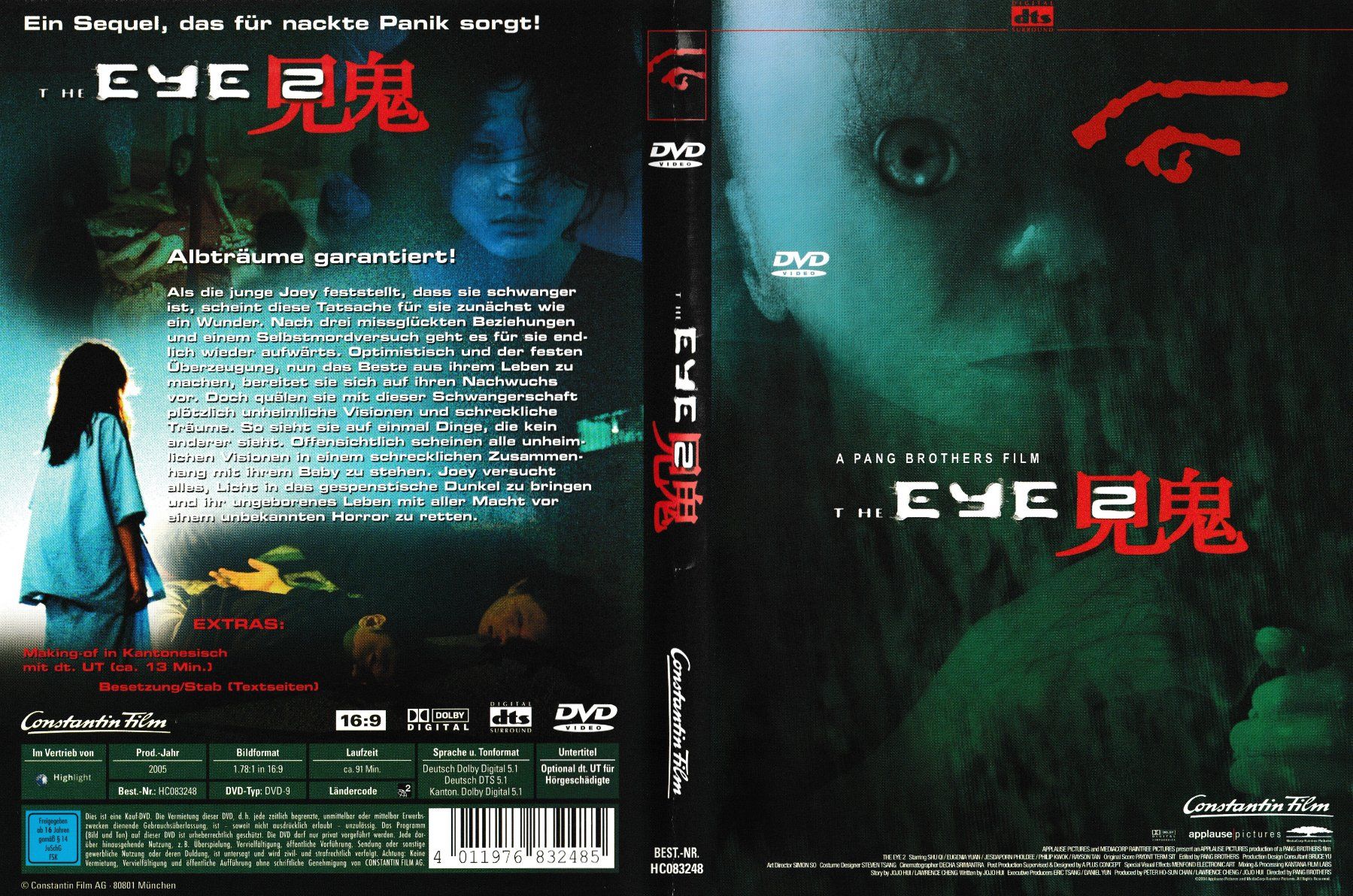 Tutti i DVDs: DVD - The Eye 2 – Usato da Langnau am Albis venduto da MediaRescuerKeLoX