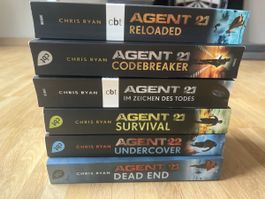 Chris Ryan Agent 21-22 Sammlung, 6 Bände, Top Zustand!