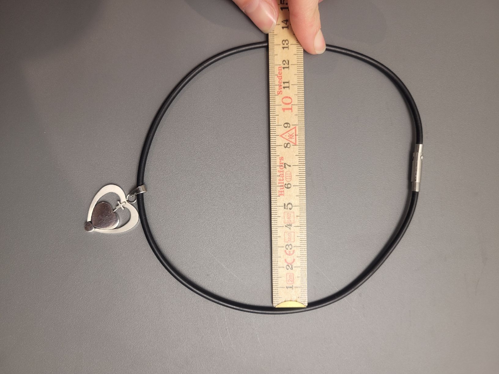 Catenine: Halskette mit Herzanhänger, Modeschmuck – Usato da Wängi venduto da Jeane_02 5