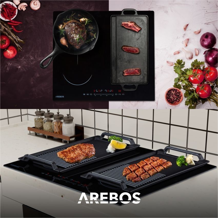 Cucine: 4 Zonen Induktionskochfeld mit 2 doppel Flexzonen – Nuovo (secondo la descrizione) da Nebikon venduto da warendiscount 1