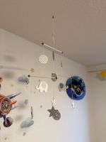 Baby Mobile mit Elefanten und Sternen - Top Zustand!