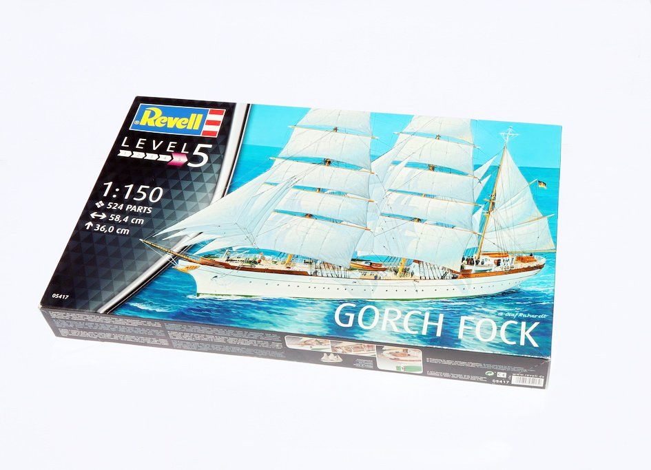 Gorch Fock 1:150 von Revell 58,4 cm Lang (Neu und originalverpackt) in ...