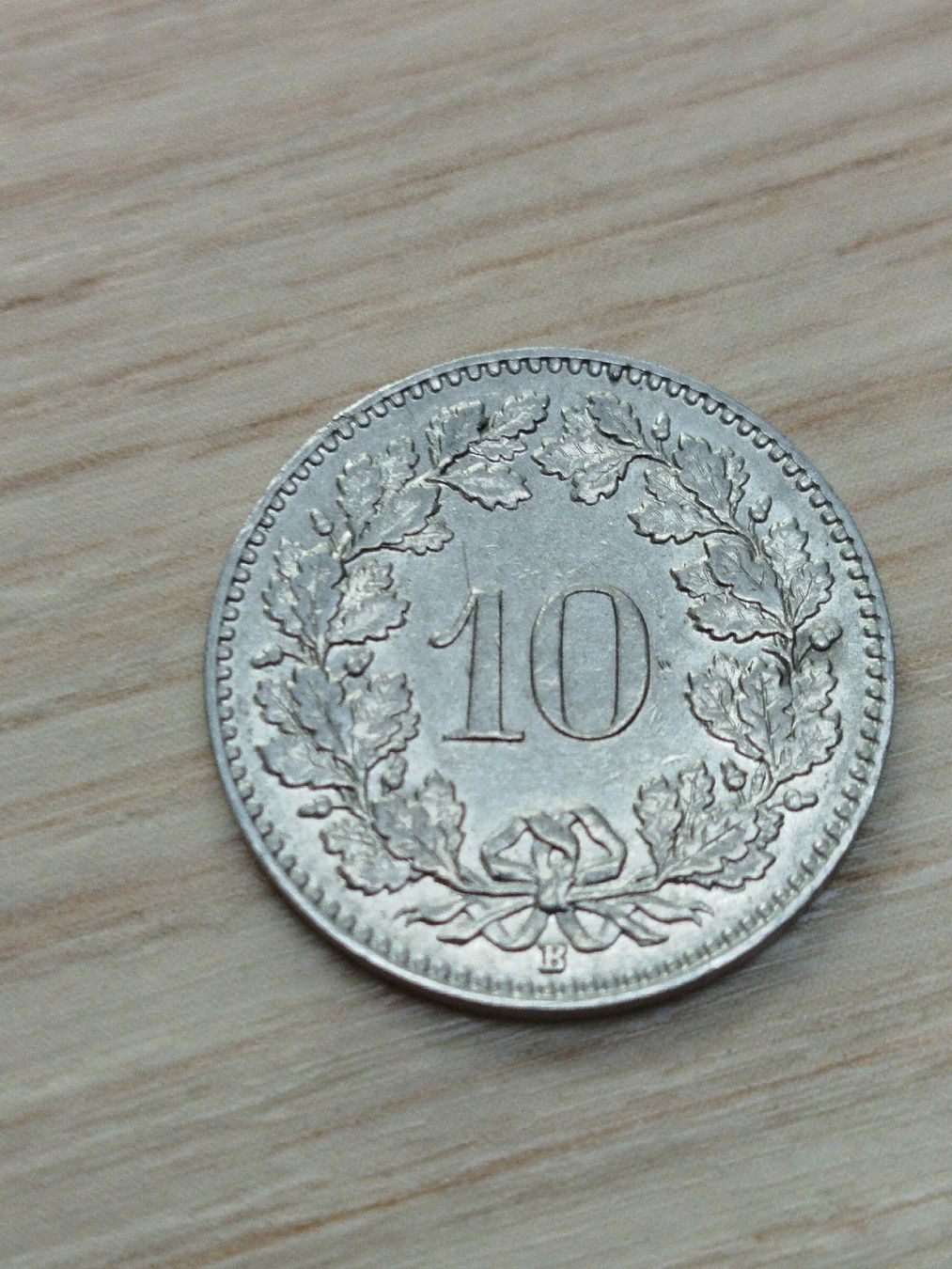 Tutti le monete: Pièce de 10 centimes, année 1933 – Usato da Châtel St Denis venduto da Magil71 1