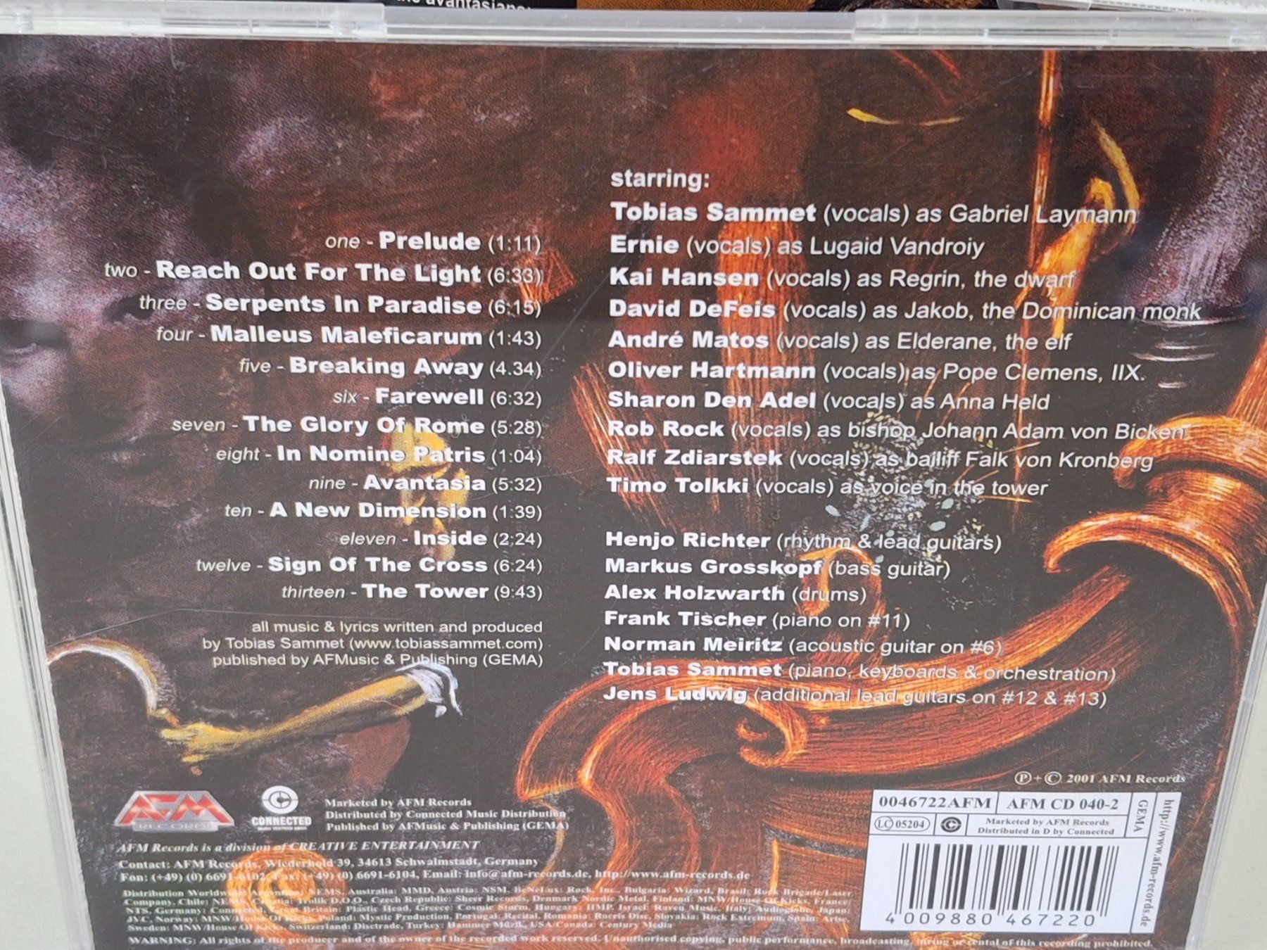 CDs: CD Avantasia "The Metal Opera" – Gebraucht aus Aarberg von Jackup1 1