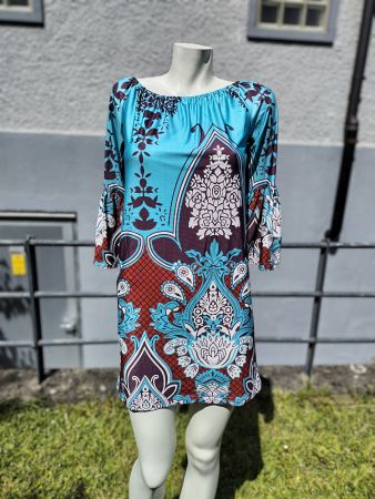 Damen Sommer Böhmisch  Kleid Gr.S