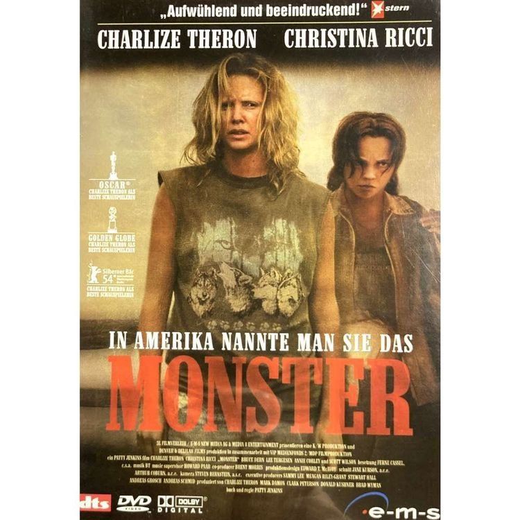 Tutti i DVDs: Monster -DVD- C.Theron / C.Ricci – Usato da Dietikon venduto da Ruempfli