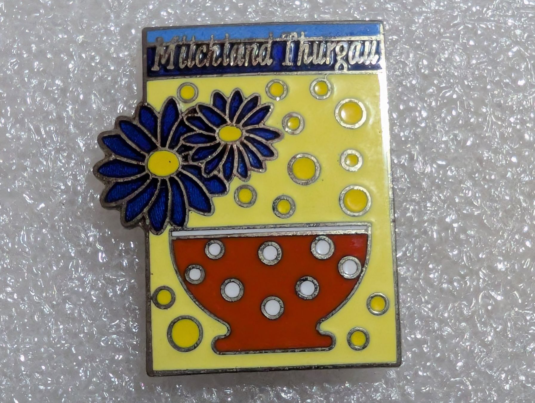 Placchette & Badge: Ansteckpin 252: Milchland Thurgau – Usato da Oppligen venduto da Pin-Fall-Shop