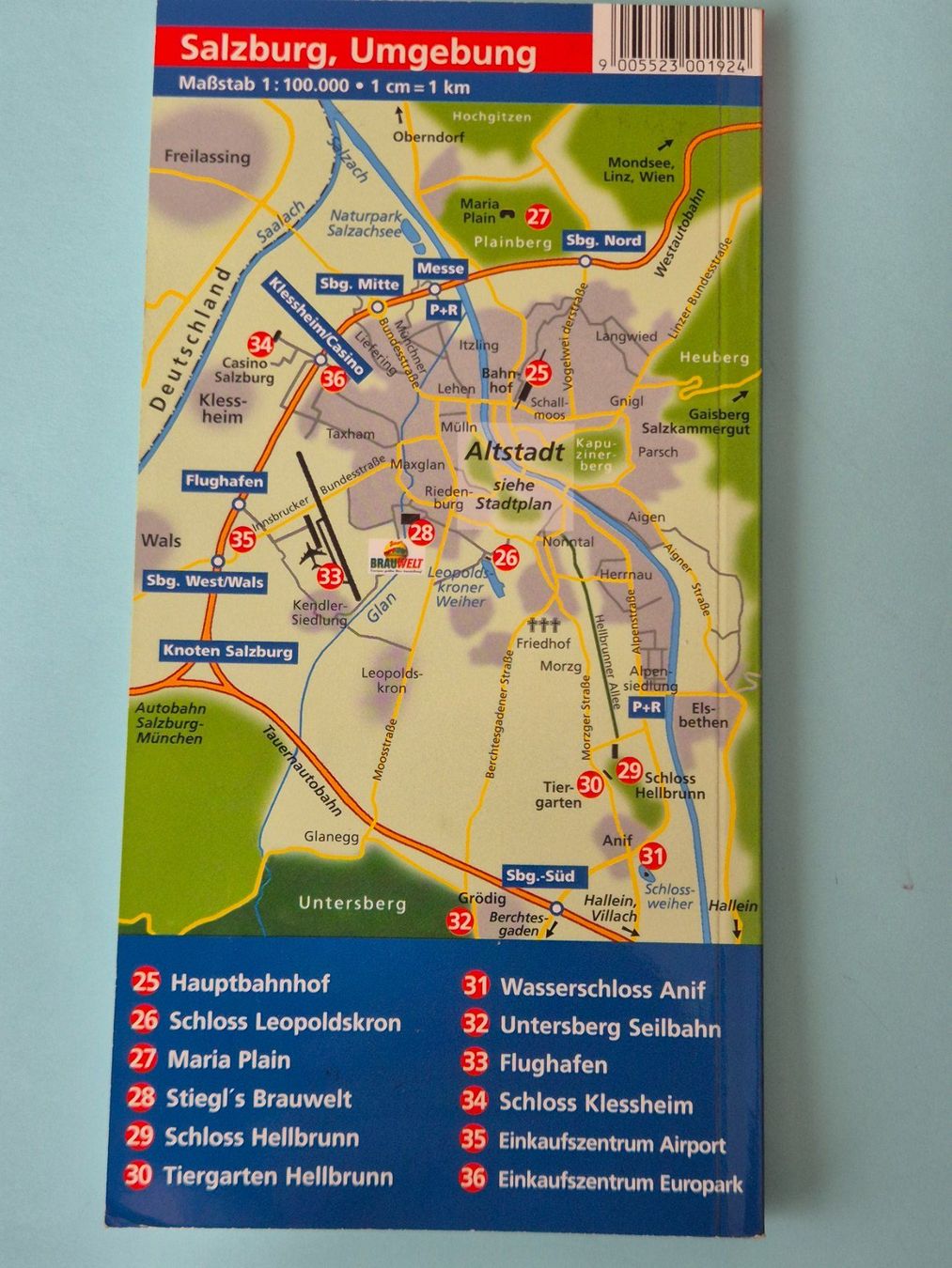 Libri: Stadtführer Salzburg mit Stadtplan – Usato da Seewen SZ venduto da SuperpumaDisplayTeam 1