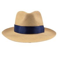 Original Panama Santorini mit blauem Band!  L 57/58cm