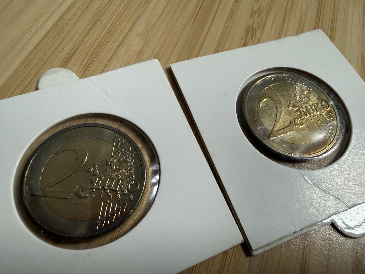 Alle Münzen: 2 x 2011 Queen Beatrix and Desiderius Erasmus – Neu (gemäss Beschreibung) aus Uitikon Waldegg von pjpgnet