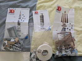 Ravensburger puzzle 3d 3 modellini