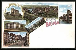 Litho Brugg, Genie-Kaserne, Hauptstrasse