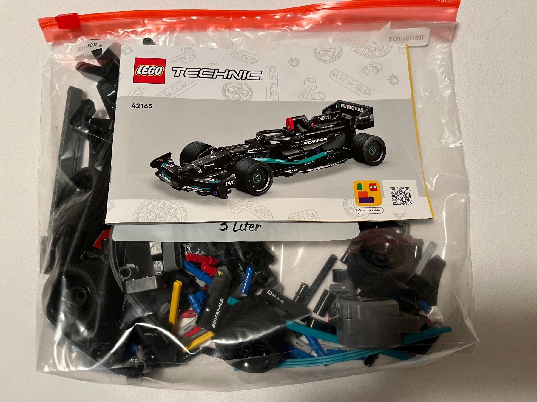 Lego Giocattoli: LEGO 42165 | Technic Mercedes-AMG F1 W14 E Performance Pull- – Usato da Stäfa venduto da Exclusive0 3