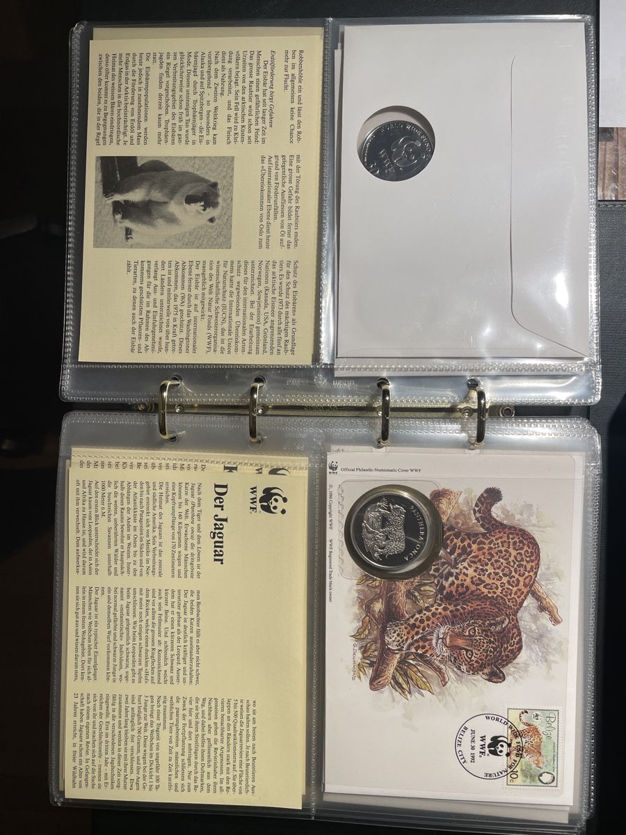 Alle Münzen: WWF Münzbriefe & Briefmarken – Gebraucht aus Bülach von superman1234 1