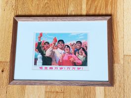 Druck China Propaganda 1967, Mao, Kunstdruck
