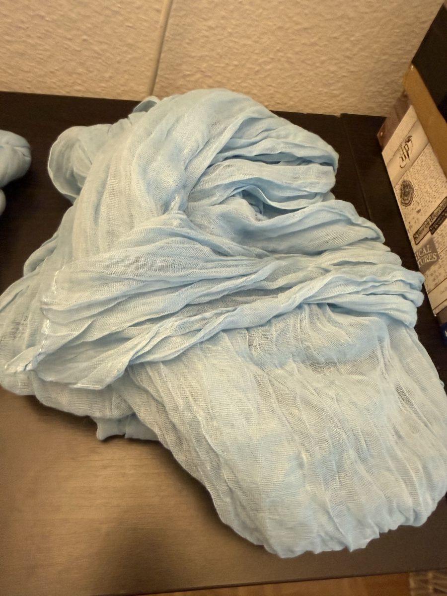 Tessuti: 20x Tülltücher dusty blue – Nuovo (secondo la descrizione) da Horgen venduto da smaally 3