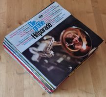 24 LPs Hitparade der 60er & 70 & 80er Konvolut