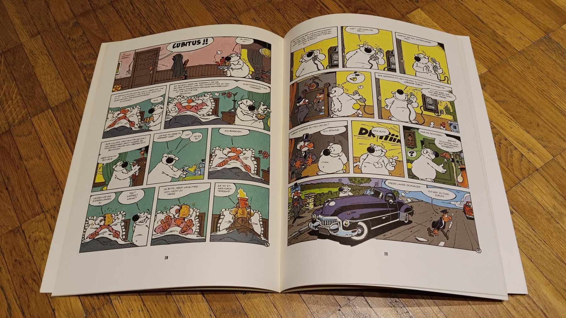 Comics: Cubitus 4 - Das sprechende Hundefutter Comic von 1989 – Gebraucht aus Dietikon von Rabia 4
